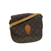 Louis Vuitton Vintage Pre-owned Canvas louis-vuitton-vskor Brown, Dam