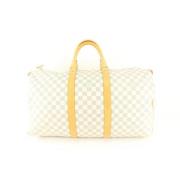 Louis Vuitton Vintage Pre-owned weekendväska Beige, Dam