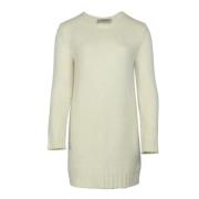 Valentino Vintage Pre-owned Cashmere dresses Beige, Dam