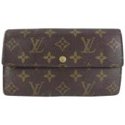 Louis Vuitton Vintage Canvas Plånböcker, Begagnade, Tillverkade i Fran...