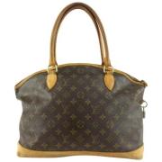 Louis Vuitton Vintage Vintage Shoppingväska Brown, Dam