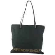 Fendi Vintage Pre-owned Canvas Fendi-VSkor Black, Dam