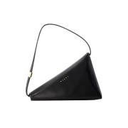 Marni Pre-owned Pre-owned Läder axelremsvskor Black, Unisex