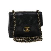 Chanel Vintage Pre-owned Läder chanel-vskor Black, Dam