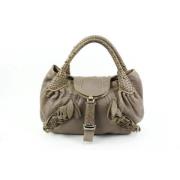 Fendi Vintage Förägda handväskor Beige, Dam