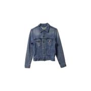 Acne Studios Pre-owned Pre-owned Bomull toppar Blue, Dam