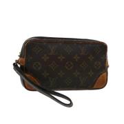 Louis Vuitton Vintage Pre-owned Canvas louis-vuitton-vskor Brown, Dam