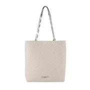 Isabel Marant Pre-owned Vit Läder Quiltad Tote White, Dam