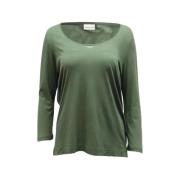 Dries van Noten Pre-owned Pre-owned Bomull toppar Green, Dam