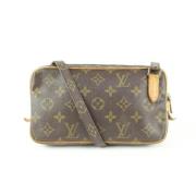 Louis Vuitton Vintage Andrahands Skulderväska, Stil: Th0970 Brown, Dam