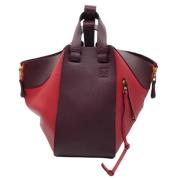 Loewe Pre-owned Röd Loewe Läderhandväska - Utmärkt Skick Red, Dam