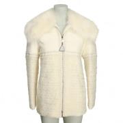 Moncler Pre-owned Pre-owned Tyg ytterklder Beige, Dam