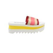 Stella McCartney Pre-owned Pre-owned Läder sandaler White, Dam