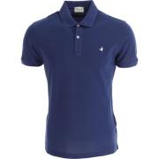 Brooksfield Polo Shirts Blue, Herr