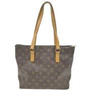 Louis Vuitton Vintage Monogram Toteväska Brown, Dam