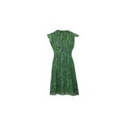 Michael Kors Pre-owned Pre-owned Polyester klnningar Green, Dam