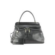 Gucci Vintage Begagnad Handväska Black, Dam