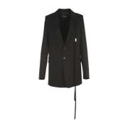 Ann Demeulemeester Blazerjacka Black, Dam