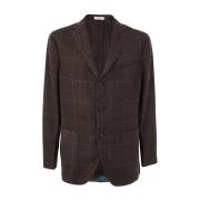 Boglioli Regelbunden Kontroll Blazer Brown, Herr