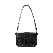 Balmain Pre-owned Pre-owned Läder axelremsvskor Black, Dam