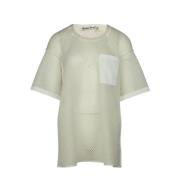 Acne Studios Pre-owned Pre-owned Polyester toppar White, Dam