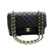 Chanel Vintage Pre-owned Läder chanel-vskor Black, Dam