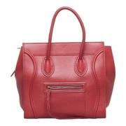 Celine Vintage Pre-owned Läder celine-vskor Red, Dam