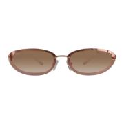 Michael Kors Pre-owned Pre-owned Tyg solglasgon Brown, Unisex