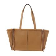 Loewe Pre-owned Pre-owned Läder axelremsvskor Brown, Dam