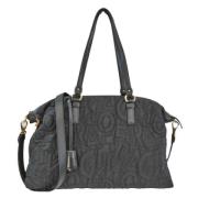 Salvatore Ferragamo Pre-owned Pre-owned Canvas axelremsvskor Black, Da...