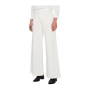 7 For All Mankind Wide Trousers White, Dam