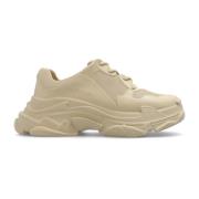 Balenciaga ‘Triple S’ snörskor Beige, Dam