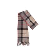 Barbour Tartanmönstrad Pashmina Sjal Beige, Unisex