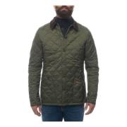 Barbour Kort dunjacka med sammetkrage Green, Herr