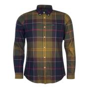 Barbour Glendale Skräddarsydd Skjorta Klassisk Tartan Multicolor, Herr