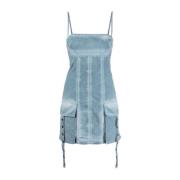 Blumarine Short Dresses Blue, Dam