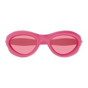 Bottega Veneta Sunglasses Pink, Dam