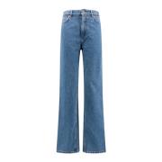 Burberry Kliska Straight Jeans Blue, Dam