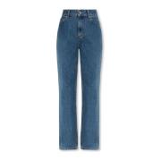 Burberry Jeans med logotyp Blue, Dam