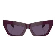 Burberry Lila Cat-Eye Solglasögon Purple, Dam