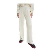 Calvin Klein Beige Corduroy Jog Pants Beige, Dam