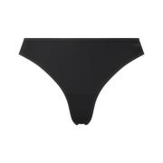 Calvin Klein Lyxiga Komfort Thongs Black, Dam