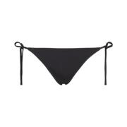 Calvin Klein Cheeky String Bikini Trosor Black, Dam