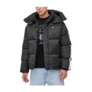 Calvin Klein Oversize Pufferjacka Black, Herr