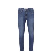 Calvin Klein Slim-fit Jeans i Medium Blå Denim Blue, Herr