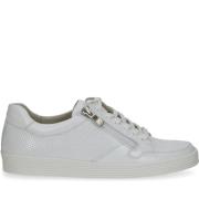 Caprice Vita Lädersneakers för Kvinnor White, Dam