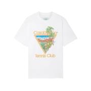 Casablanca it Tennis Club Icon T-shirt White, Herr