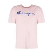 Champion T-Skjorta Pink, Dam