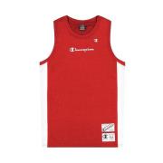 Champion Mäns tank t -skjorta Red, Herr