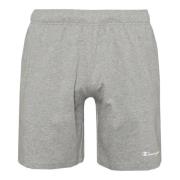 Champion Bermuda Small Side Logo Shorts Gray, Herr